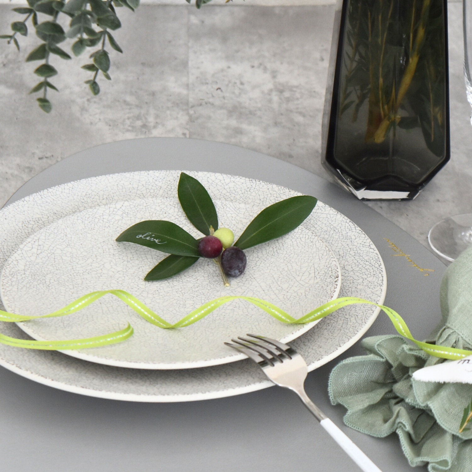 飛白｜大皿 – 美濃焼のおしゃれな和モダン食器通販 my noon