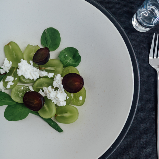 24cmパスタ皿|白菫 しらすみ|カリタ