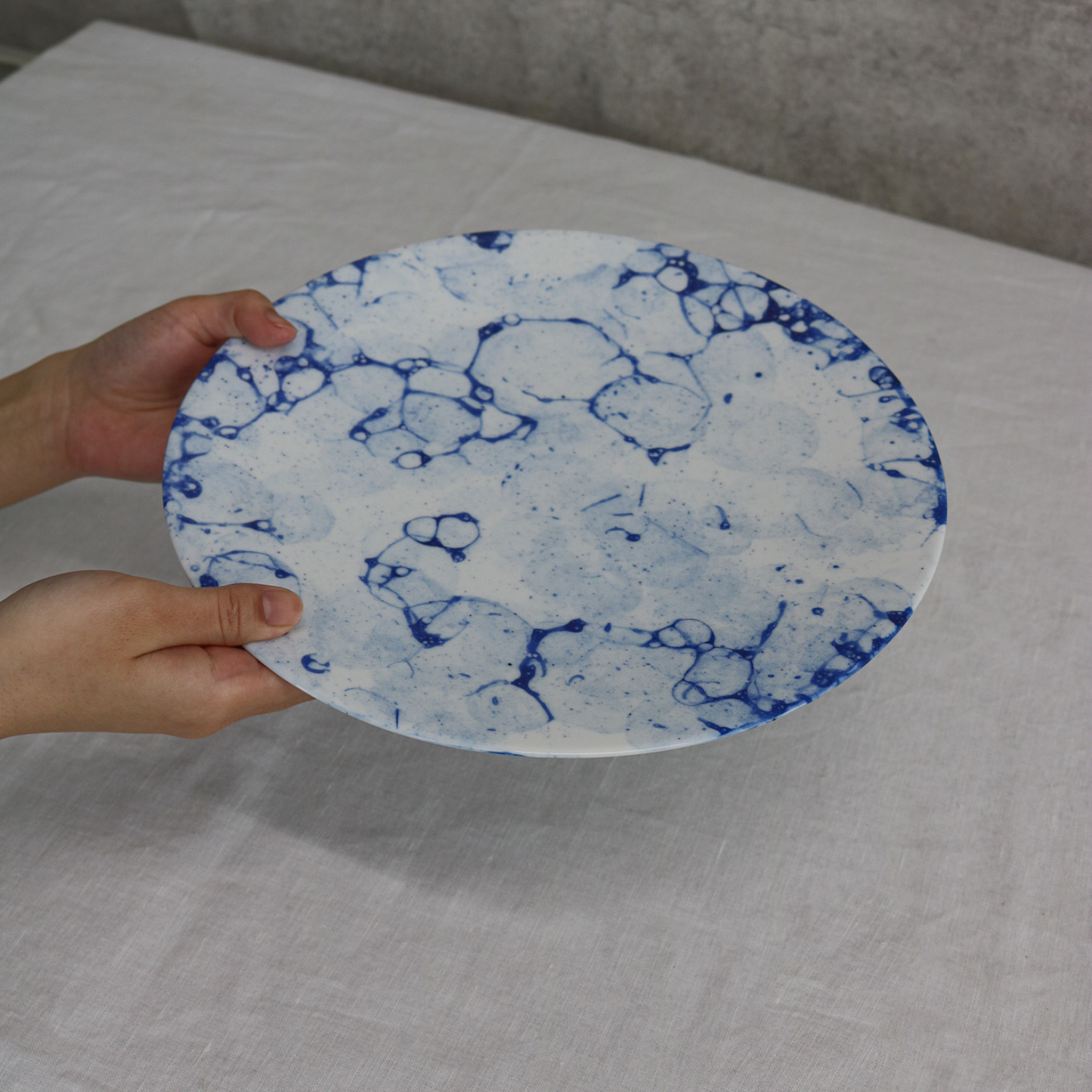 27cmディナープレート|藍珠