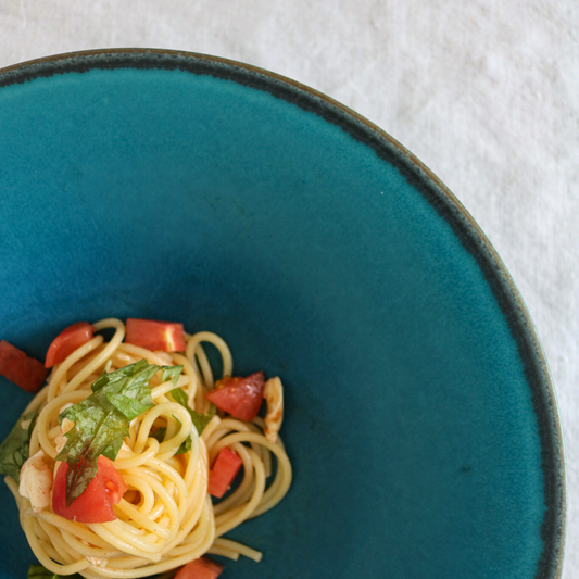 25cm反型スープ|渕錆青銅