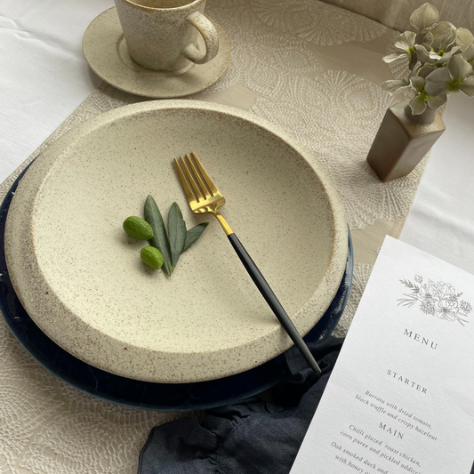 24cmパスタ皿|絹衣