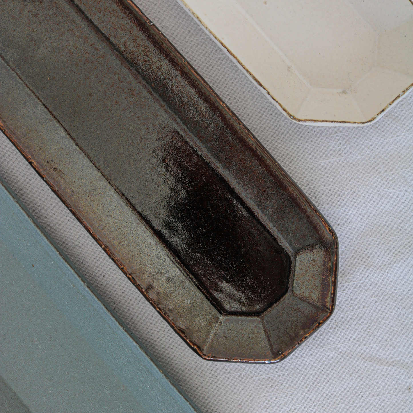 長皿|31.5cm|アングル