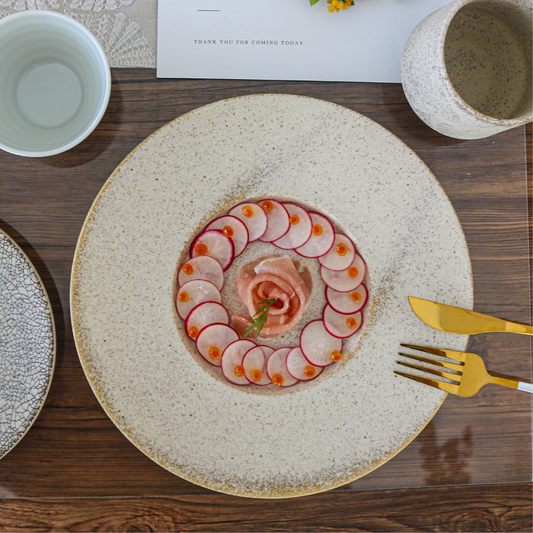 平型プレート|絹衣