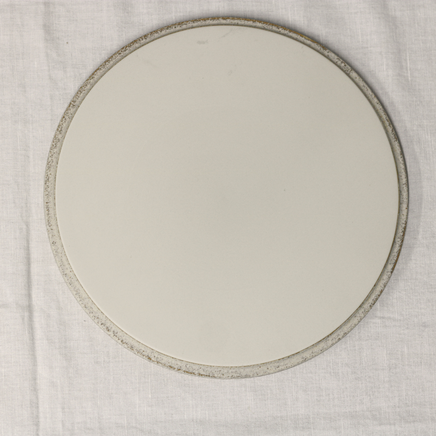 27cm丸浅口切立皿|絹衣