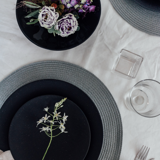 14cmディッシュプレート|黒曜|カリタ