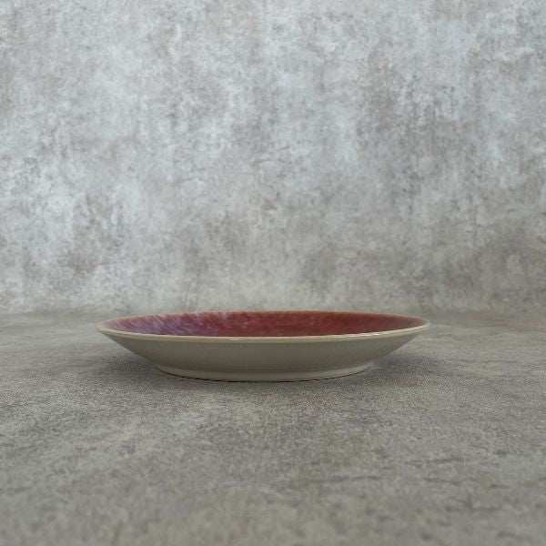 【アウトレット品55】アーバンパープル|21cmプレート|3枚セット