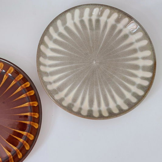 花火|スリップウェア|切立