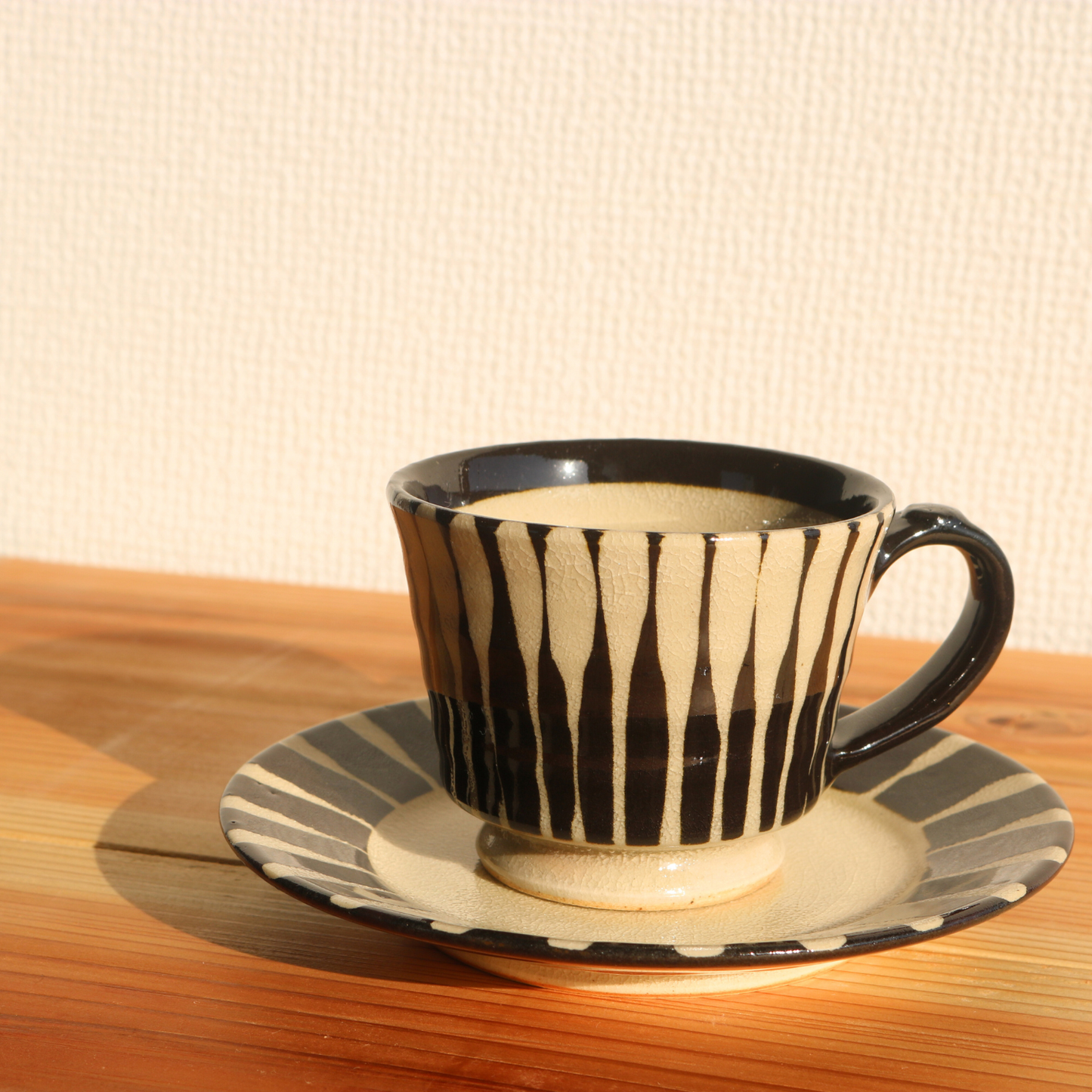 コーヒーカップ&ソーサー|黒十草