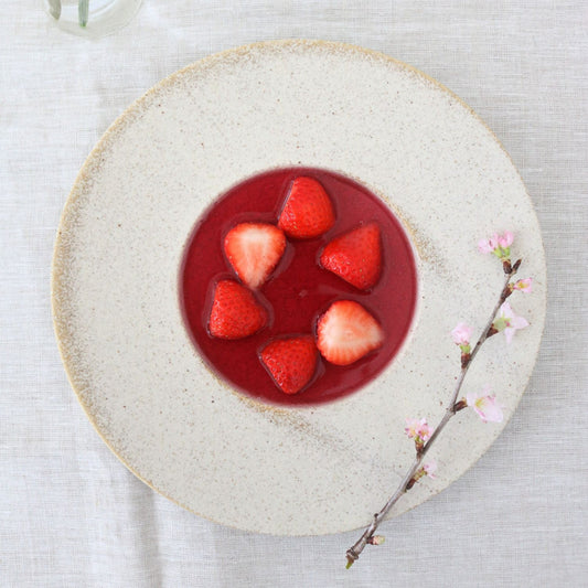 平型プレート｜絹衣