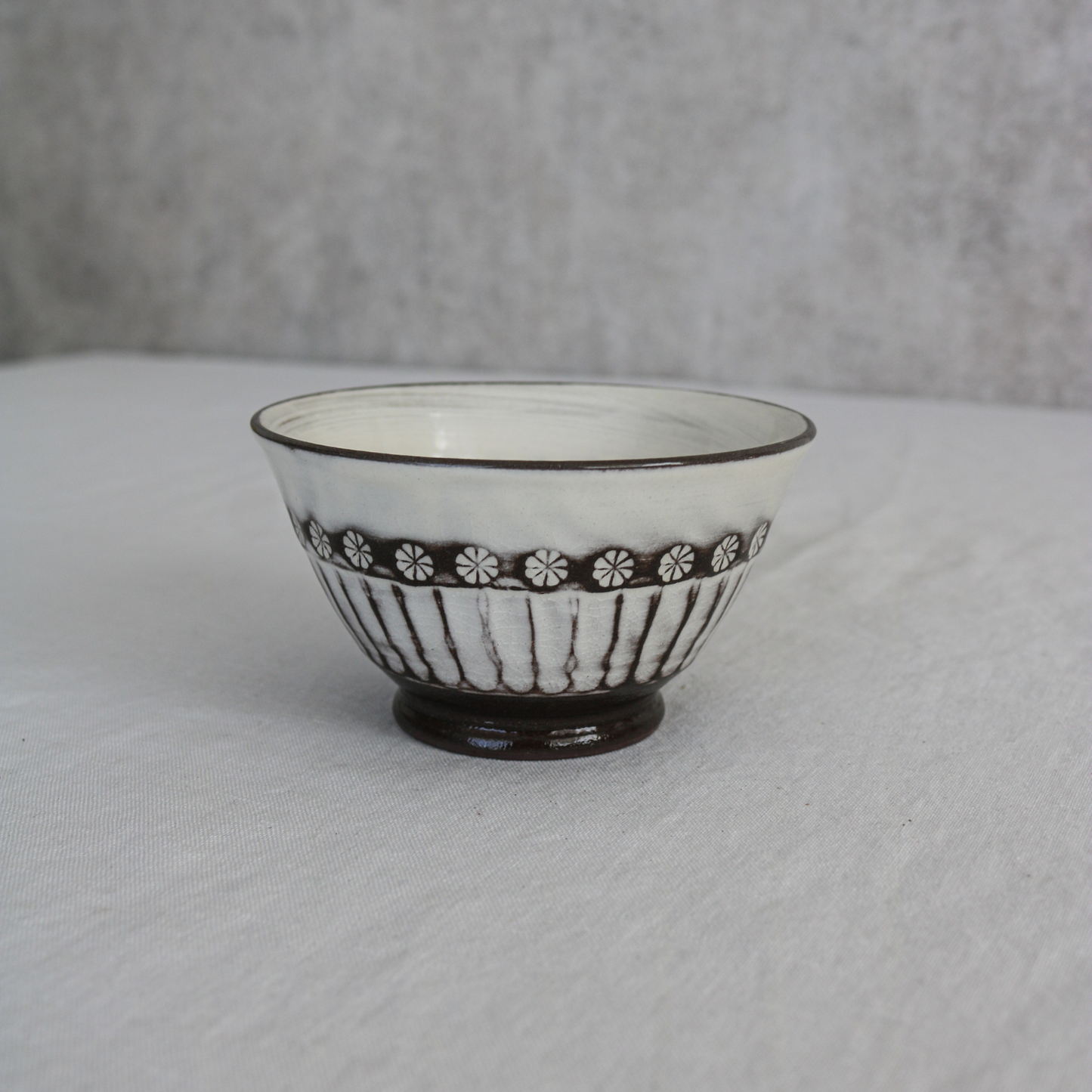 茶碗 陶芸 刻印あり 作家物 茶碗|印花三島|美濃焼き|陶磁器 – my noon